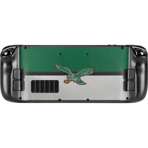 NFL Philadelphia Eagles Vintage Steam Deck Handheld Gaming Computer Skin